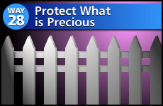 Way #28 Protect What Is Precious