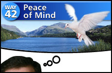 Way #42 Peace of Mind